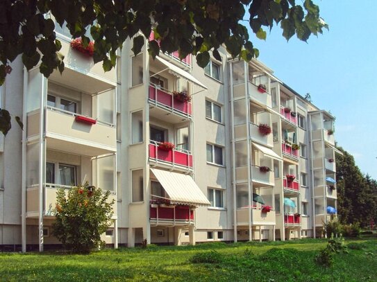 Gemütliche 3-Raum-Wohnung mit bodengleiche Dusche und sonnigem Balkon