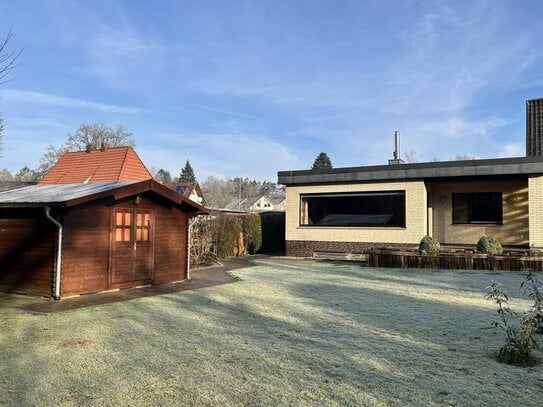 Charmantes Doppelhaus Flachdach-Bungalow in Wildeshausen