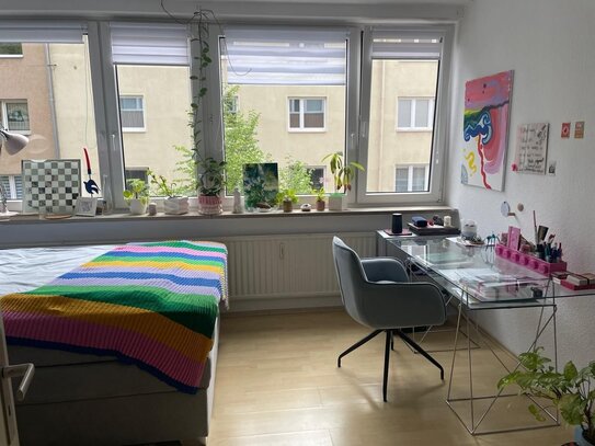 1-Zimmer-Wohnung mit kleiner Einbauküche in Nürnberg - Stadtteil Rennweg