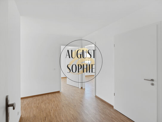 Moderne 2-Zimmer-Wohnung im Neubau mit großer Loggia!