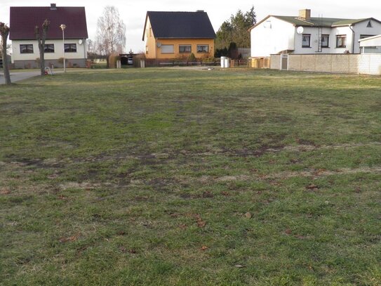 Baugrundstück im kleinen Wohngebiet Rosengartensiedlung