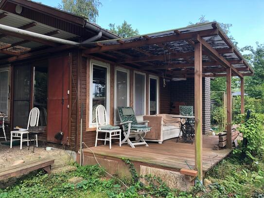 Ferienhaus auf pflegeleichtem Grundstück im Wald