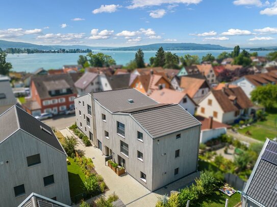 Hochwertig, nachhaltig und energieeffizient - 5-Zi-Wohnung in innovativer Wohnanlage am Bodensee