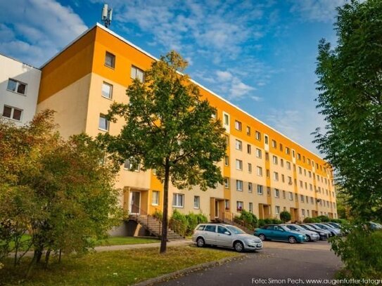 3-Raum-Wohnung mit Balkon in ruhiger grüner Lage