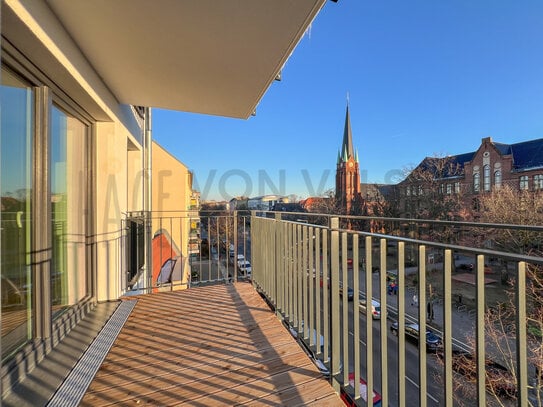 Moderne 2-Zimmer-Wohnung im 4. OG mit Balkon, Aufzug und exklusiven Annehmlichkeiten