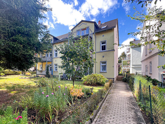 Sympathisch vermietete Erdgeschosswohnung mit Balkon & Wintergarten