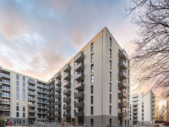 Schöne Neubauwohnung mit Balkon im Zweitbezug nahe dem Landschaftspark Herzberge neu zu vermieten