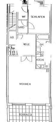 Traumhafte, ruhige Terrassenwohnung in parkähnlicher Wohnanlage in Groß Borstel - vermietet