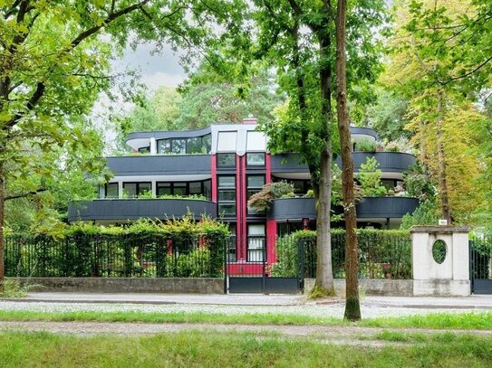 Exklusive Maisonettewohnung mit kleinem Garten am Messelpark