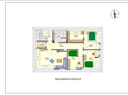 5 Zimmer-Maisonette-Wohnung in Blasewitz! Wohnung und Lage sehr exlusiv!