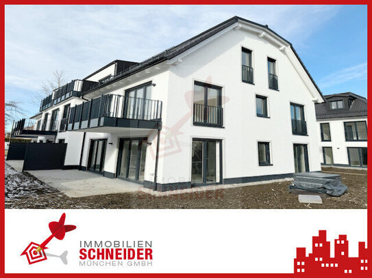 IMMOBILIEN SCHNEIDER - Neubau-Erstbezug - traumhaft schöne 3 Zimmer EG Wohnung mit Süd-Garten