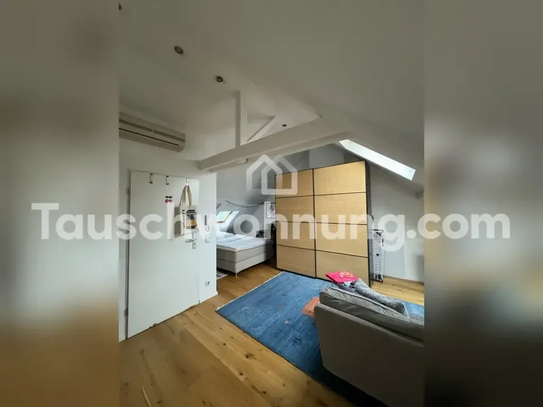 [TAUSCHWOHNUNG] Biete Apartment gegen 2,3-Zimmer-Wohnung mit Balkon