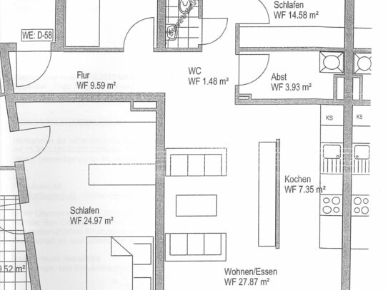 Gehobene 2,5 Zimmer Wohnung im Frankfurter Europaviertel