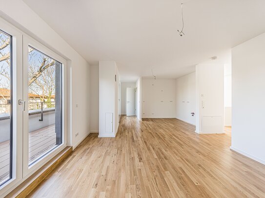 WE22 | Wohntraum mit Dachterrasse, Parkett, FBH, Balkon, modernes Bad