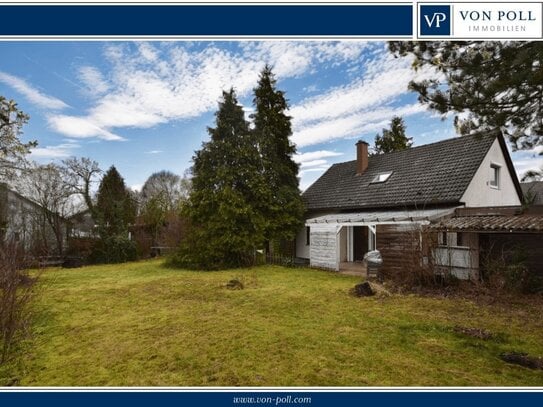 Einfamilienhaus mit Doppelgarage, Kamin, Terrasse und großem Garten