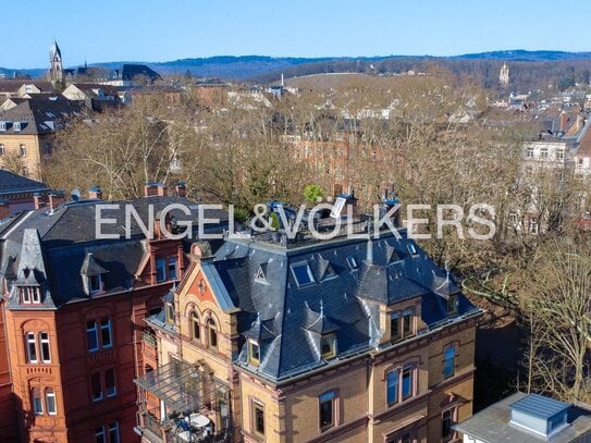 Eleganter Logenplatz hoch über Wiesbaden