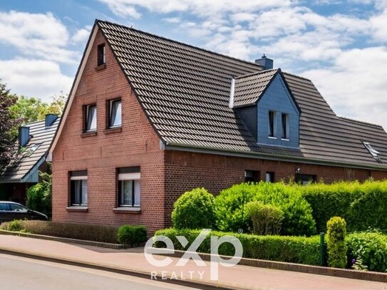 Stilvolles und saniertes Mehrgenerationenhaus mit Garten in Rees am Niederrhein