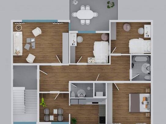 Schöne Erdgeschosswohnung im Energiesparhaus mit KFW Darlehen ab 2,07 % + Zuschuß 18.000 EUR