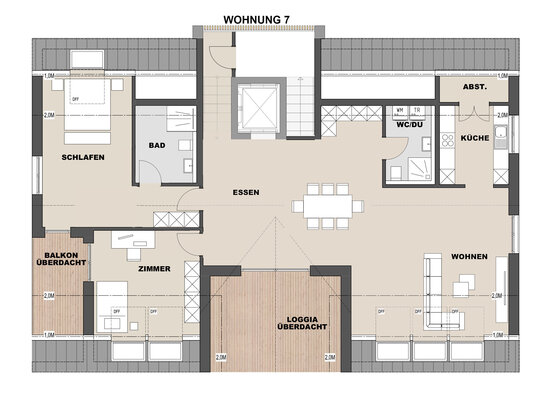 WHG 7 4-Zimmer ca. 136 m² Haus Seeblick