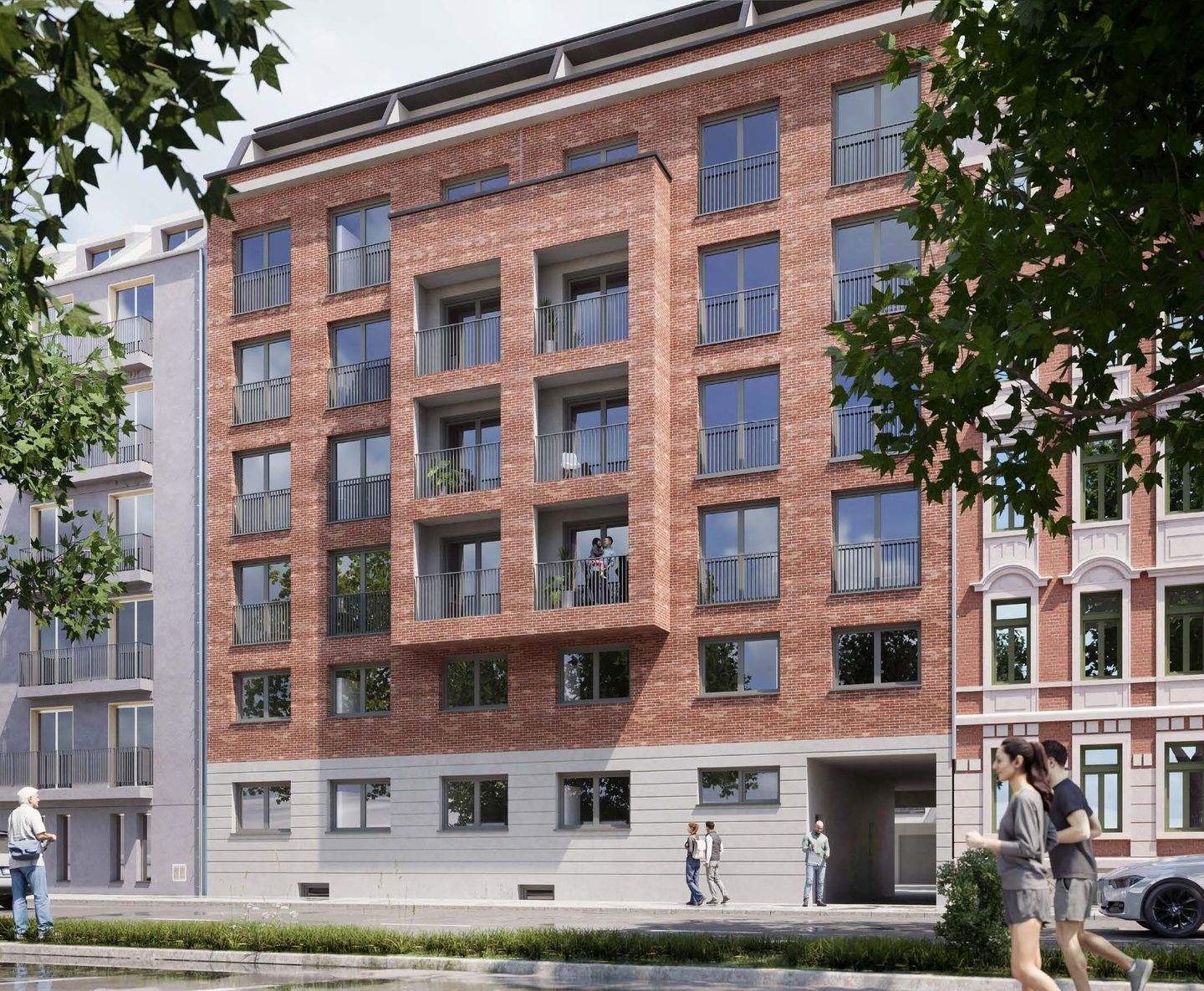 WG - geeignet - Erstbezug - Neubau - Exklusive, vollmöblierte 3-Raum-Wohnung in zentraler Lage von Leipzig