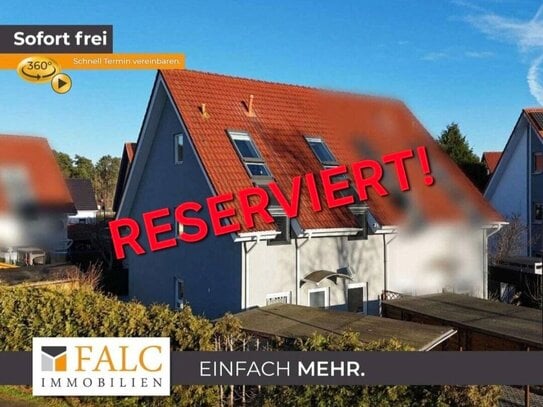 Sie suchen? Wir haben! Tolle Doppelhaushälfte - FALC Immobilien