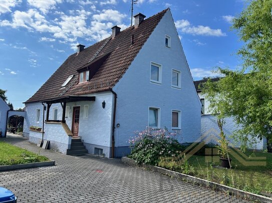 Grundstück für Doppelhaushälfte im beliebten Neukeferloh bei München! Baugenehmigung liegt vor!