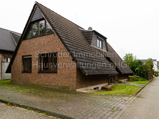 Besonderes Einfamilienhaus mit Garten in ruhiger Sackgasse