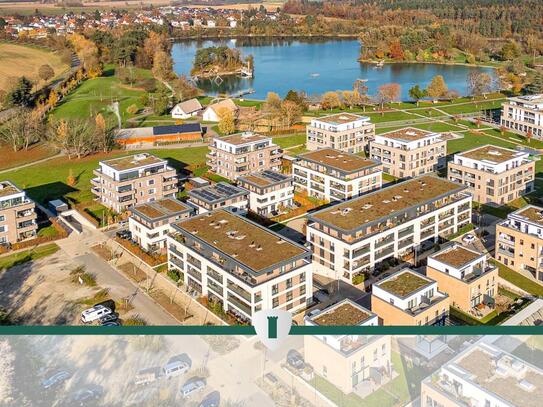 Neuwertige, stilvolle 3-Zi.-Wohnung mit großer Terrasse in bevorzugter Lage im Areal am Schlosssee