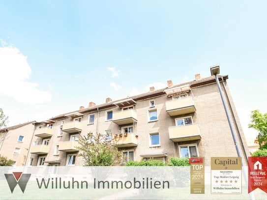 Schicke Wohnung mit Balkon und Blick ins Grüne sucht Familie