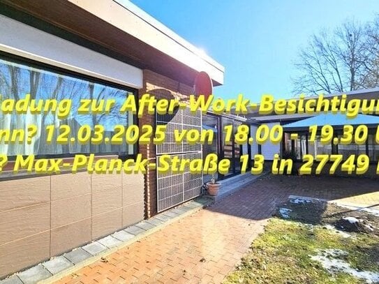 Einladung zur After-Work-Besichtigung! TOP-Bungalow mit Wellnessbereich und Wintergarten in exklusiver Bestlage!