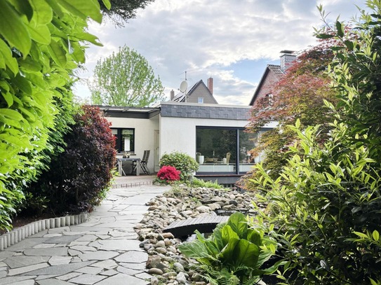 Kleiner Bungalow für große Gartenliebhaber in Heißen