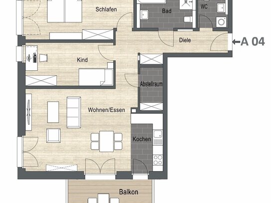 NEUBAU in Schwaig: moderne 3-Zi.-Wohnungen!