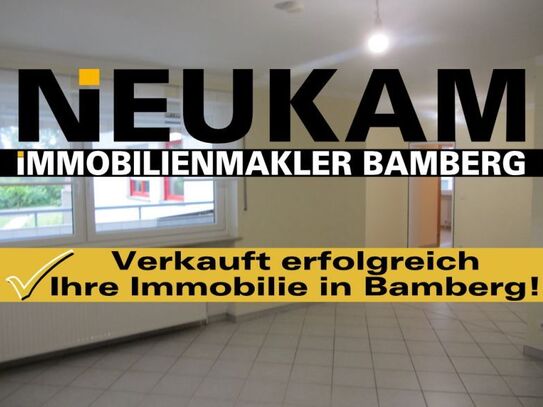 BAMBERG-OST-NÄHE BAMBADOS: 3-ZIMMER-WOHNUNG(=SOFORT FREI-IM HOCHHAUS)MIT BALKON FÜR 215.000,-EURO