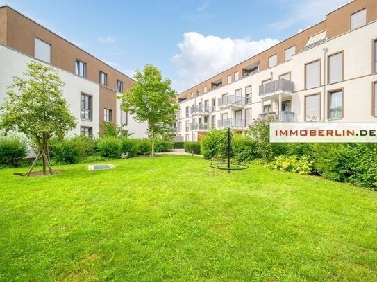 IMMOBERLIN.DE - Attraktive Wohnung mit Sonnenterrasse + Garten in sehr guter Infrastruktur