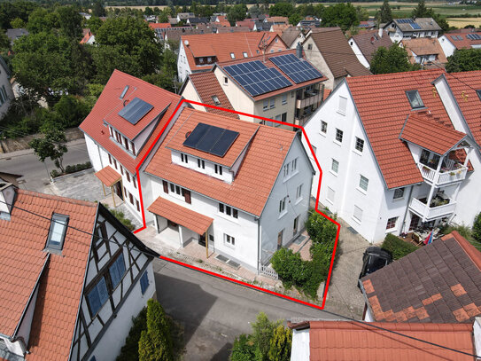 Ideale Kapitalanlage: Geräumige, vermietete Doppelhaushälfte in Tübingen-Kilchberg