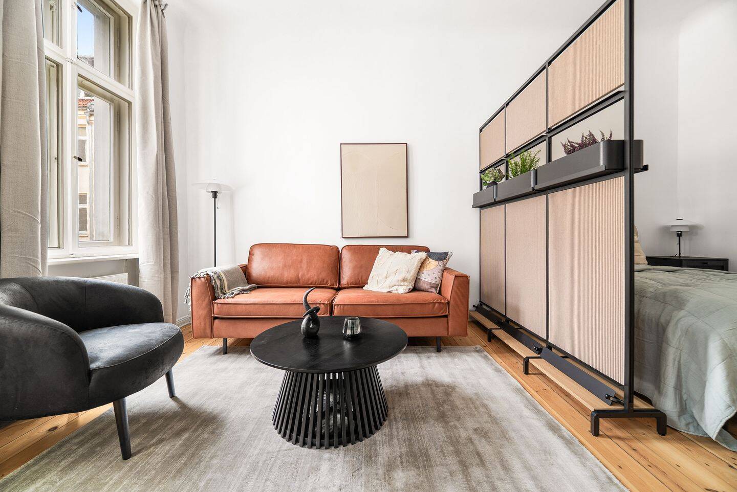 Hochwertige 1-Zimmer Wohnung in Friedrichshain - voll möbliert - Foto 1
