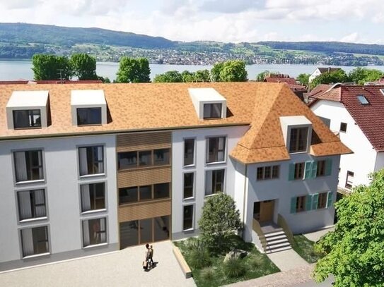 Gaienhofen / Höri: 2-Zimmerwohnung mit großem Südbalkon - barrierefrei - ideale Ferienwohnung