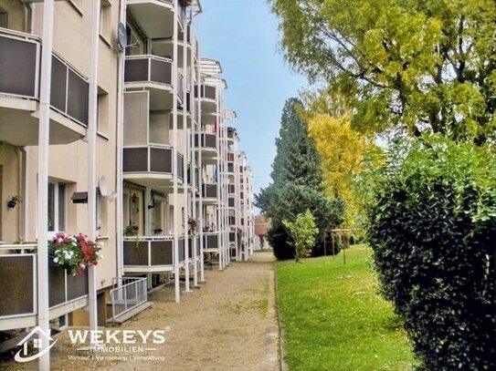 Vermietete Erdgeschosswohnung mit Balkon