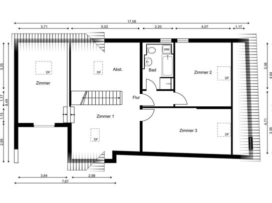 IMMORath.de - 4-Zimmer mit Balkon und individuellen Gestaltungsmöglichkeiten