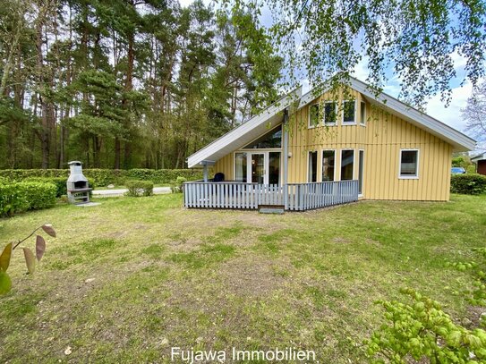 Ferienhaus in Mirow direkt am Wald - Einzelhaus mit großem Grundstück