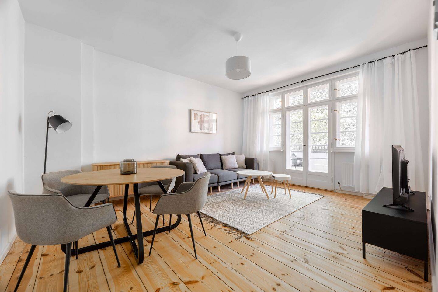 Wunderschöne 3-Zimmer Wohnung in Pankow - voll möbliert - Photo 1