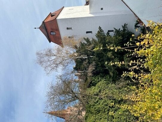 Historischer Turm in der Ingolstädter Stadtmauer