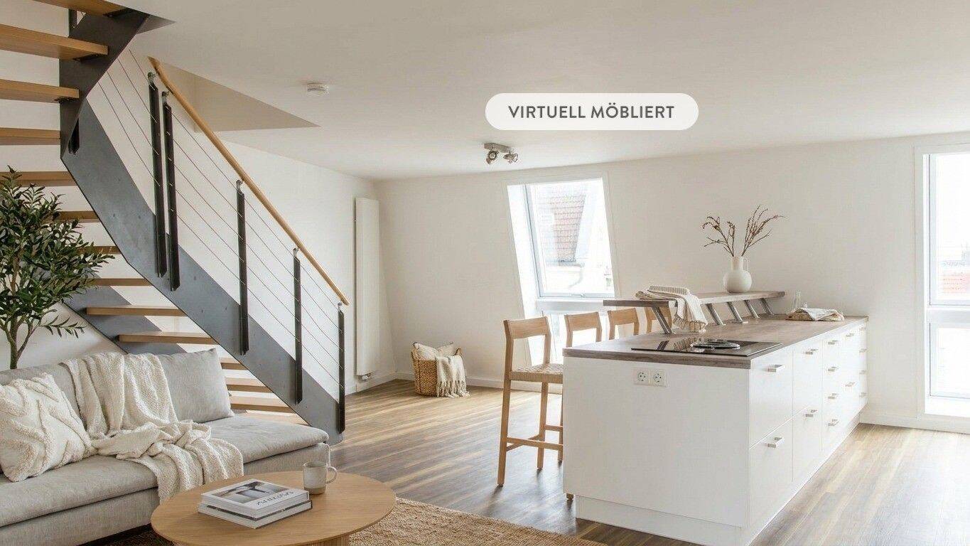 HOMESK - Lichtdurchflutete Penthouse-Maisonette mit Terrasse & Aufzug in Prenzlauer Berg - Photo 1