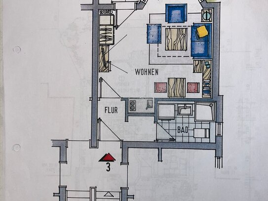 Nettes 1-Zimmer Appartment in Stgt.-Zuffenhausen