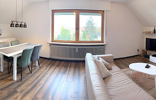 Modern möbliertes 3-Zimmer-Apartment mit WLAN in Schwabach