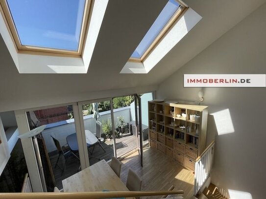 IMMOBERLIN.DE - Toplage! Wohnung mit Südterrasse & Lift im Baudenkmal