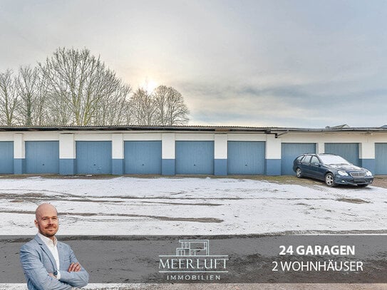 Faktor 10 - 65.000 € p.a. Garagenpark mit Wohnhaus Kapitalanlage