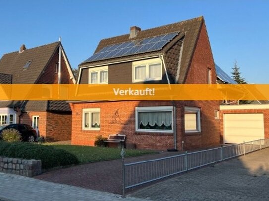 Energetisch modernisiertes Einfamilienhaus in ruhiger Lage von Husum an der Nordsee