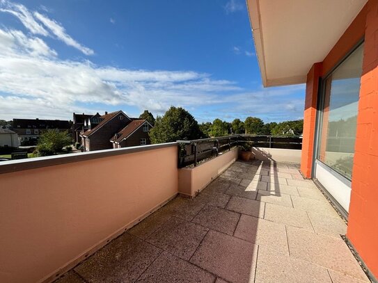 Keck auf Eck mit Südwestbalkon mitten in Burg