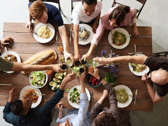 Mit den besten Freunden Tür an Tür wohnen - im Zweifamilienhaus von Bien-Zenker